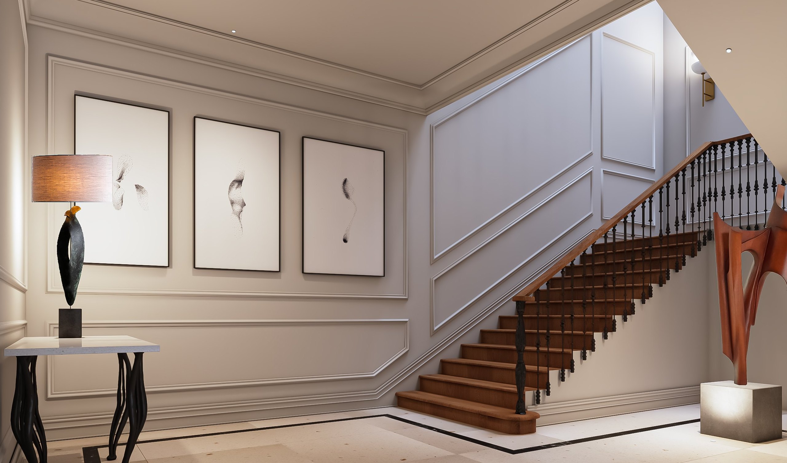 Residencial Madrid – escalera