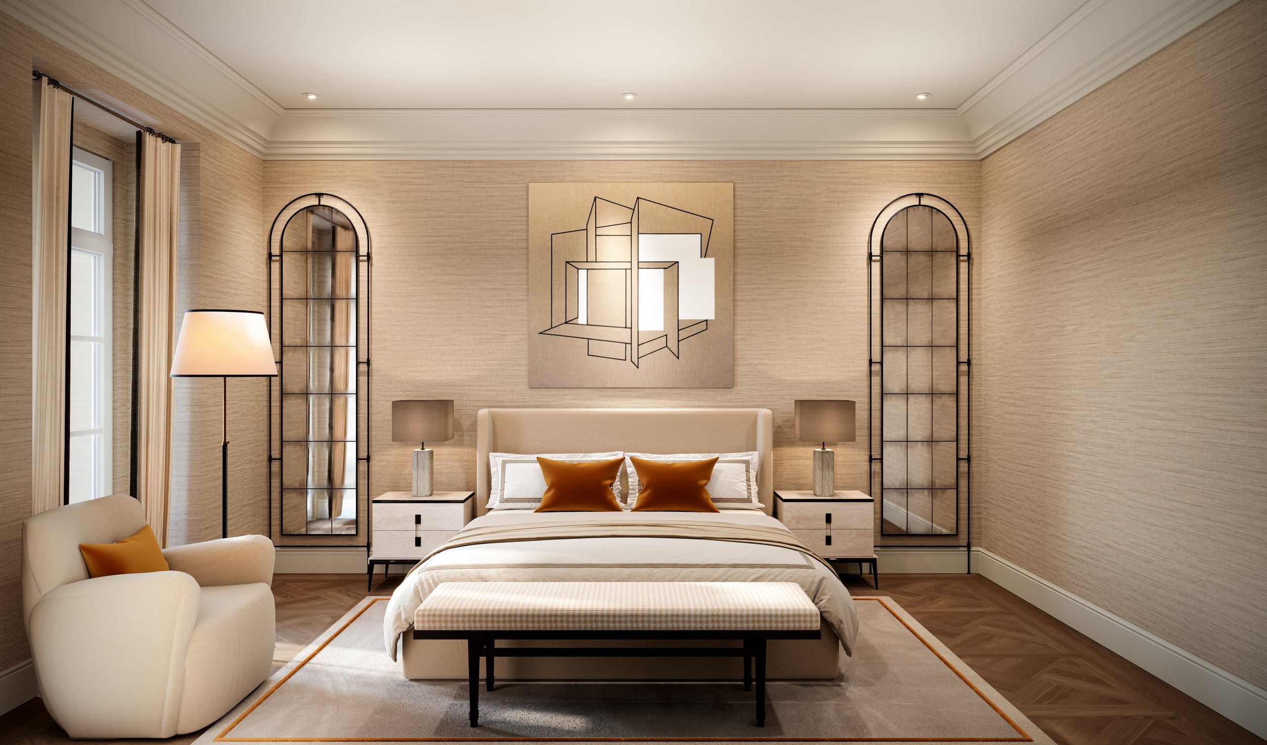 Residencial Madrid – dormitorio